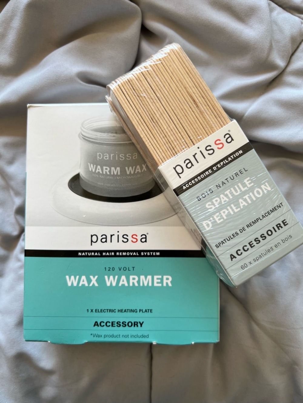 Parissa Wax Warmer with Wooden Spatulas
